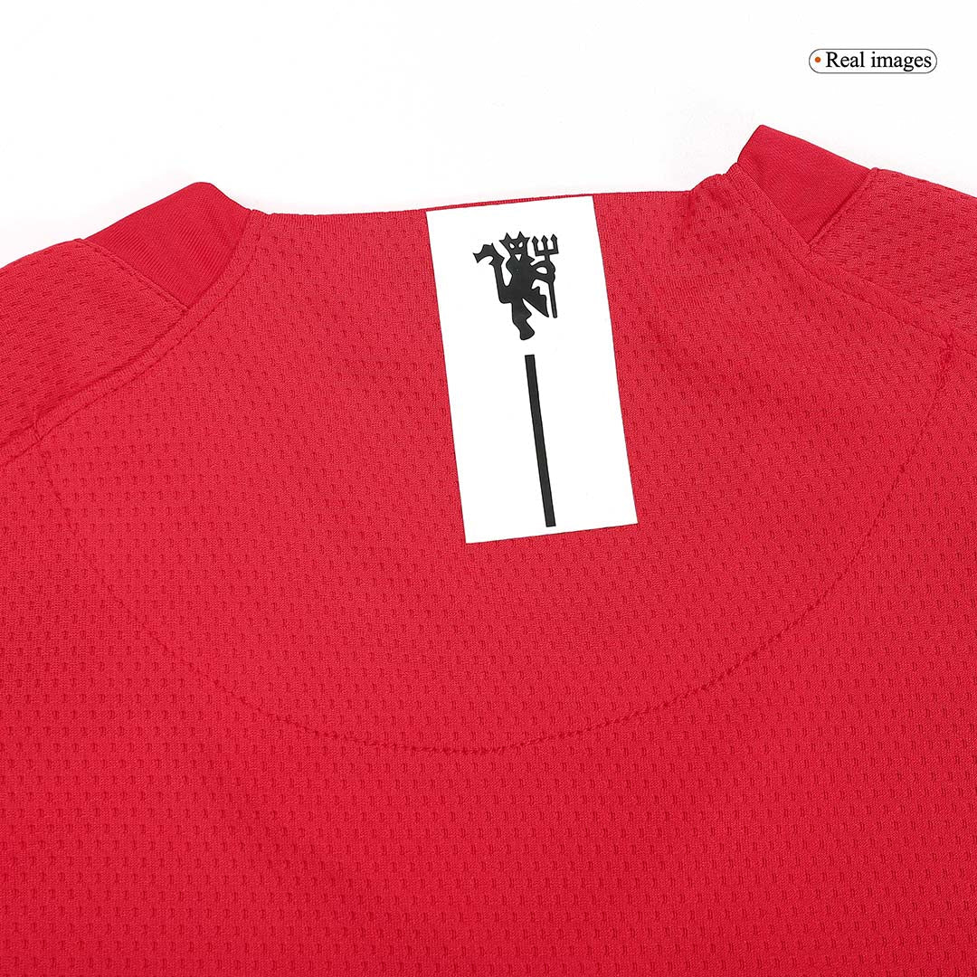 Retro dres SCHOLES #18 Manchester United Retro dres domači nogometni dres 2007/08 - finale Lige prvakov