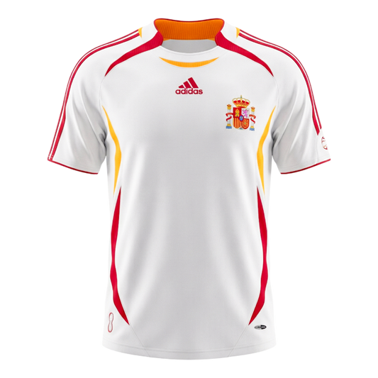 Camiseta Retro de Fútbol España Visitante 2006