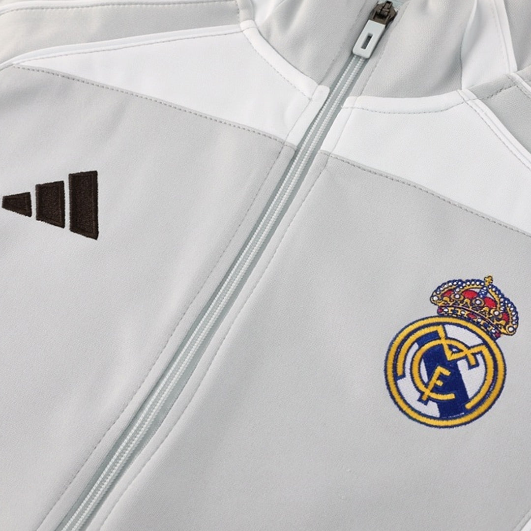 Chaqueta de chándal de casa del Real Madrid 2025/26 Gris