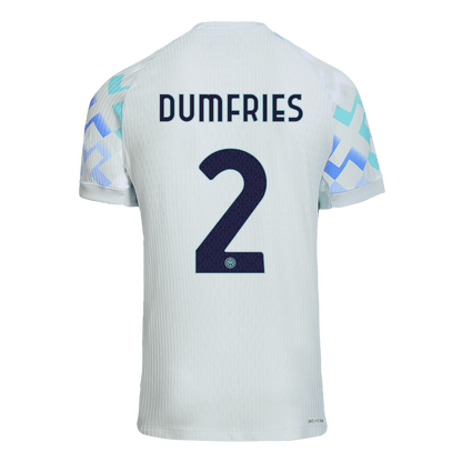 DUMFRIES #2 Inter Milan gostujoči avtentični nogometni dres 2025/26