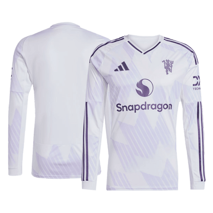 Manchester United Away Long Sleeve Jersey 2025/26
