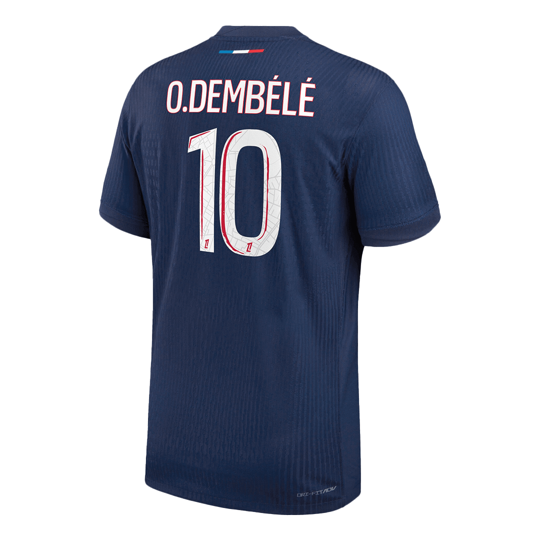 PSG avtentični nogometni dres O.DEMBÉLÉ #10 domači dres PSG 2024/25