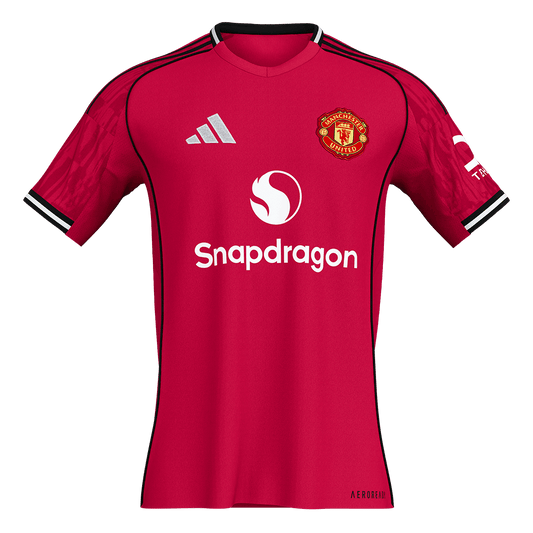Manchester United Home Soccer Jersey 2025/26 Red