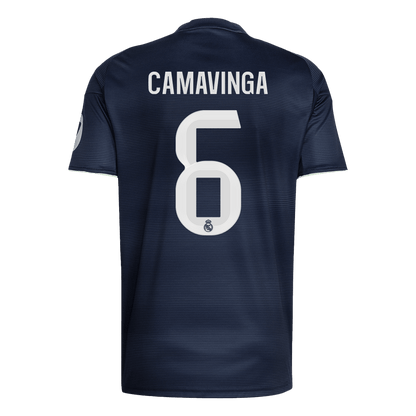 CAMAVINGA #6 Real Madrid Away Soccer Jersey 2025/26