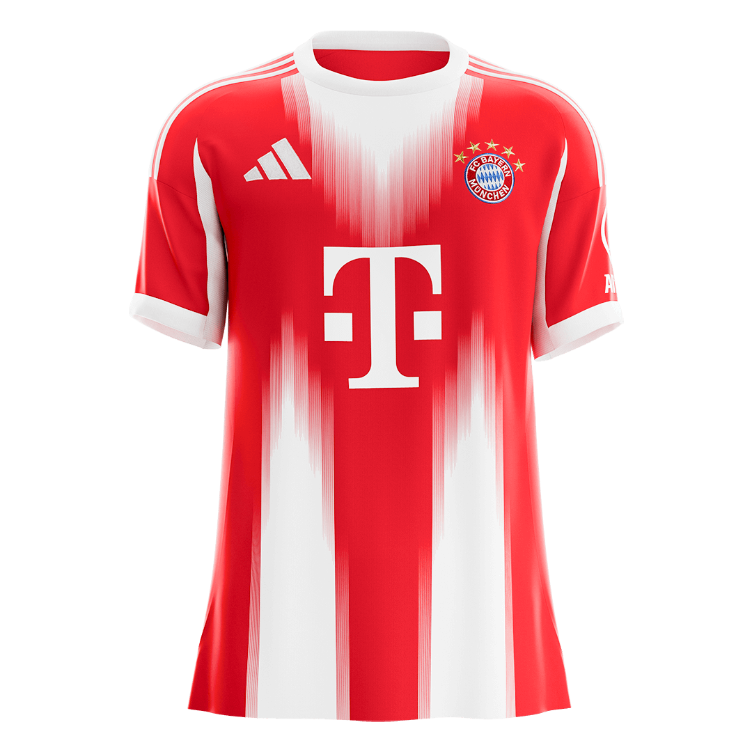 Bayern Munich Home Soccer Jersey 2025/26 Red