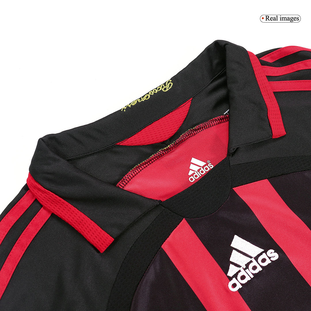 RONALDO #99 AC Milan Domači Retro Nogometni Dres z Dolgimi Rokavi 2006/07