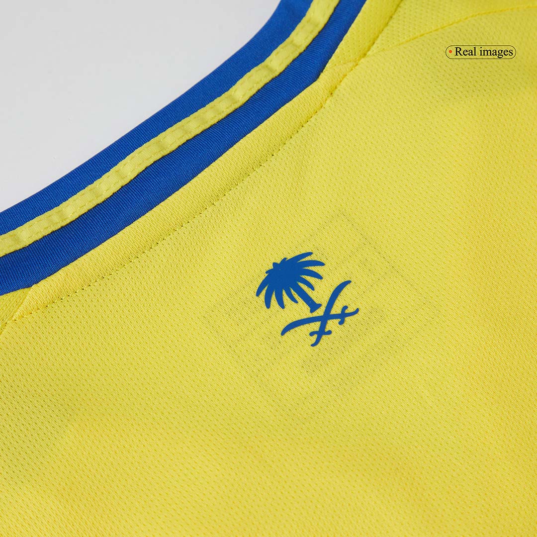 Gift-Al Nassr Home Soccer Jersey 2024/25