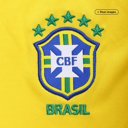 2004 Brazilski Doma?i Rumeni Retro Dres