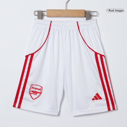 Arsenal Home Soccer Jersey Kit 2025/26 Kids(Jersey+Shorts)