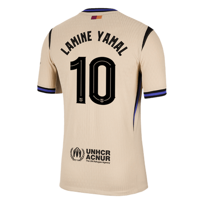 Authentic LAMINE YAMAL #10 Soccer Jersey Barcelona x Kobe Bryant Away Shirt 2025/26 - UCL
