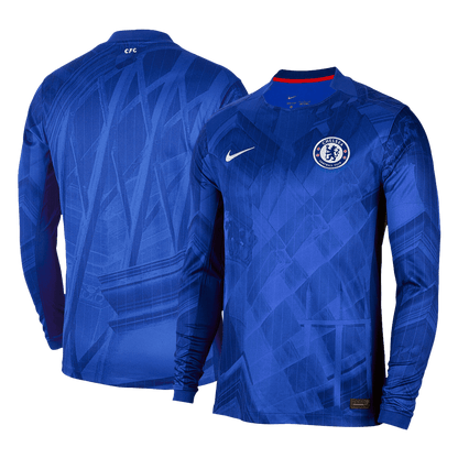 Camiseta de fútbol de manga larga del Chelsea, local 2025/26