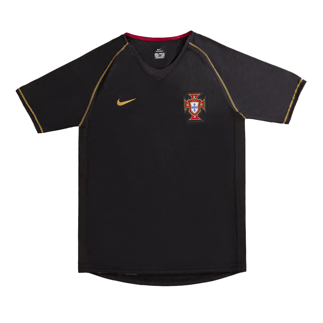 Camiseta de fútbol retro de visitante de Portugal 2006