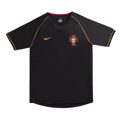 Camiseta de fútbol retro de visitante de Portugal 2006