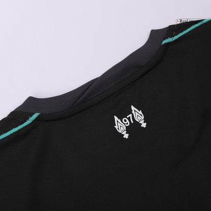 Authentic M.SALAH #11 Liverpool Away Soccer Jersey 2024/25