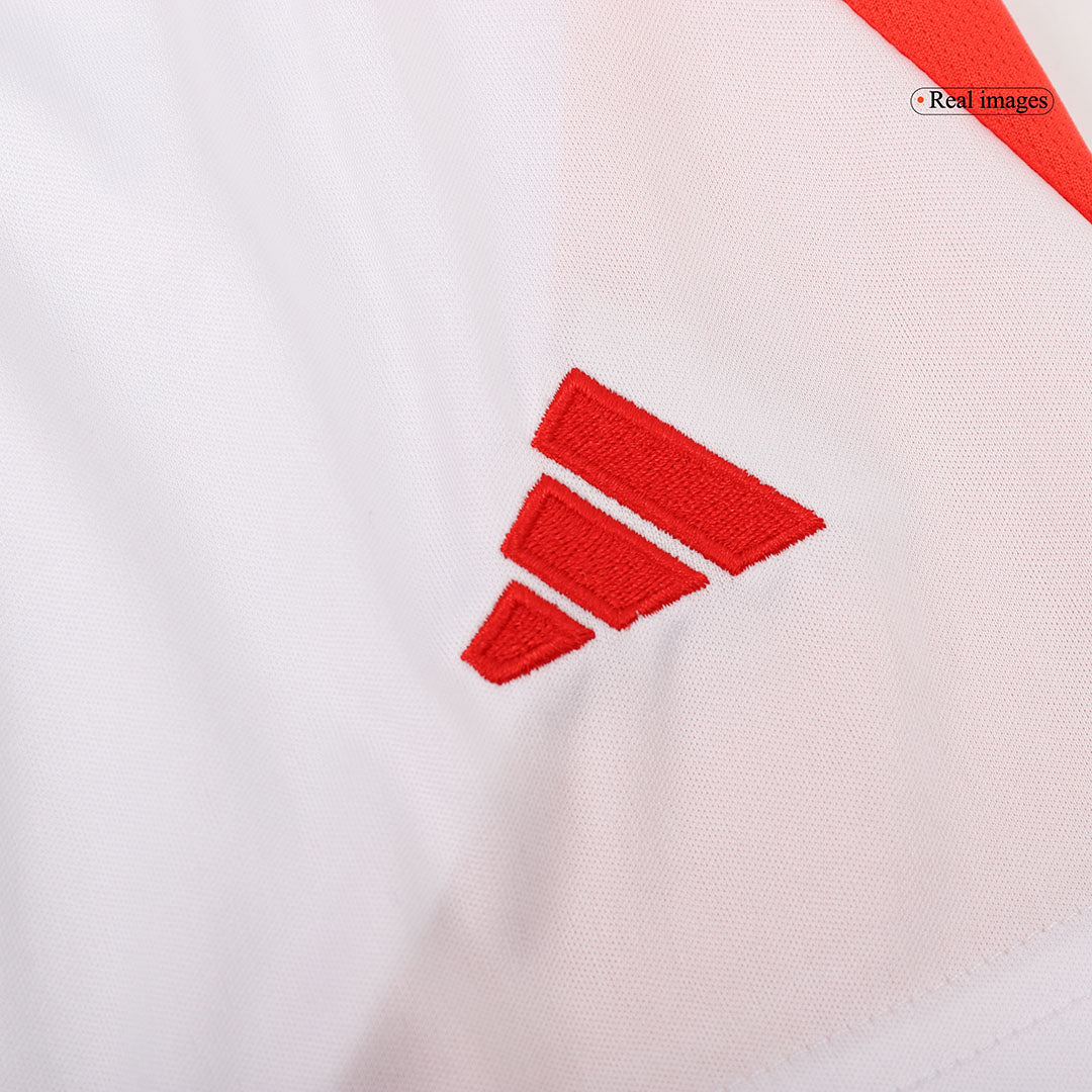 Camiseta y Pantalones Cortos de Fútbol de Local del Manchester United para Niños (2024/25)