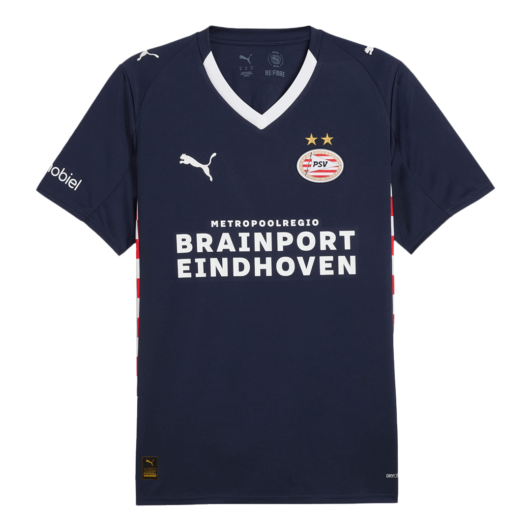 Camiseta de Fútbol Visitante PSV Eindhoven 2025/26