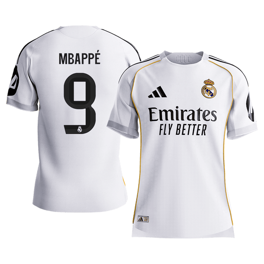 Real Madrid MBAPPÉ #9 Domači Nogometni Dres Original 2025/26