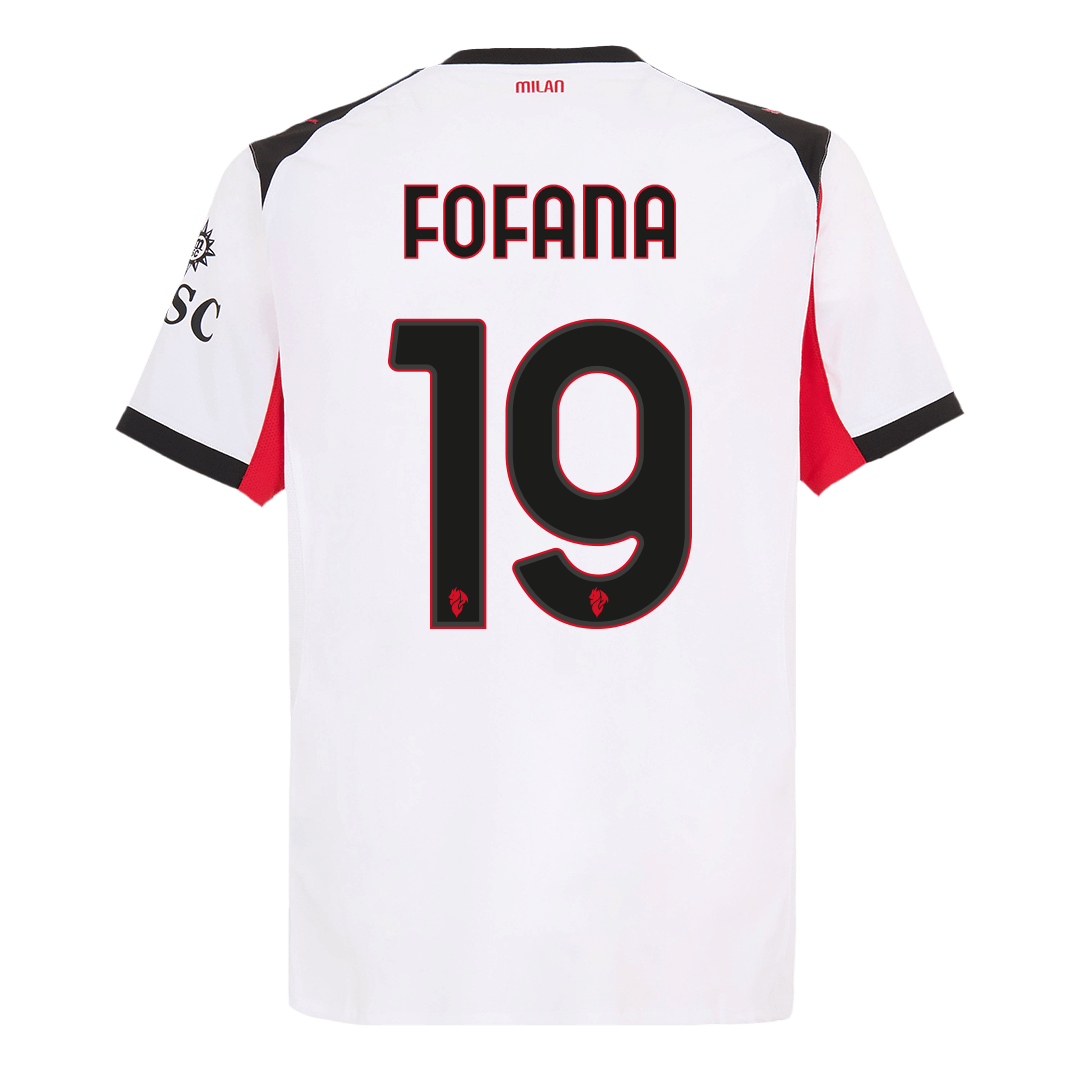 AC Milan Auténtica FOFANA #19 Camiseta de Fútbol Auténtica de Visitante del AC Milan 2025/26