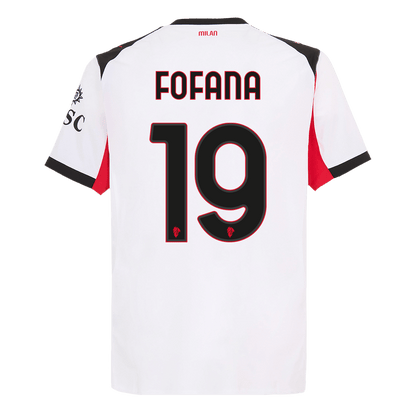 AC Milan Auténtica FOFANA #19 Camiseta de Fútbol Auténtica de Visitante del AC Milan 2025/26