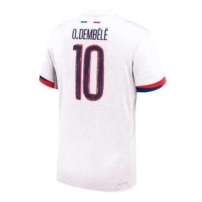 PSG Authentic O.DEMBÉLÉ #10 Nogometni dres PSG Gostujoči dres 2024/25 - Liga prvakov