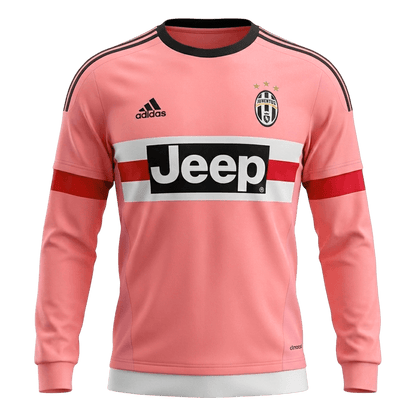 Retro Soccer Jersey Juventus Away Long Sleeve 2015/16