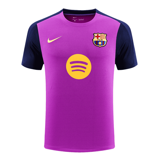 Nogometna majica Barcelona za trening pred tekmo 25/26 vijoli?na