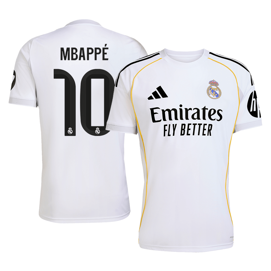 MBAPPÉ #10 Real Madrid nogometni dres domači po meri 2025/26