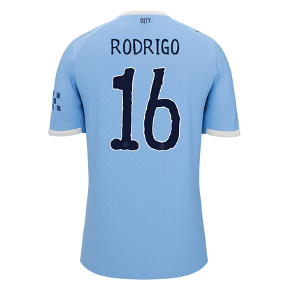 RODRIGO #16 Domači nogometni dres Manchester City 2025/26