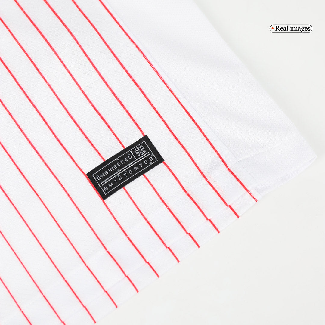 France Away Soccer Jersey Euro