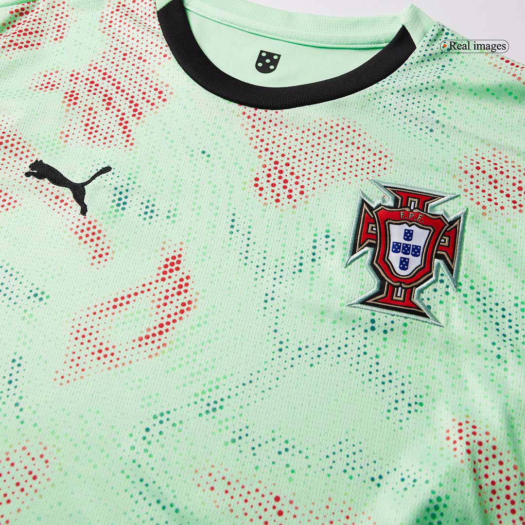 D¨¢msky Gostujo?i Fotbalovy Dres Portugal 2025