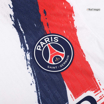 Camiseta de fútbol auténtica del PSG de KVARATSKHELIA #7, camiseta visitante del PSG 2024/25