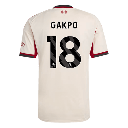 GAKPO #18 gostujoči nogometni dres Liverpoola 2025/26