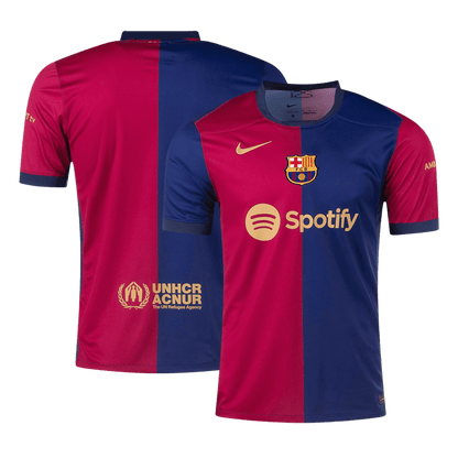 Gift-Barcelona Home Soccer Jersey 2024/25