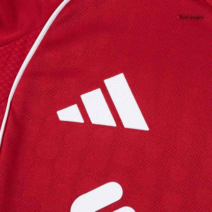 ISAK #9 domači avtentični nogometni dres Liverpool 2025/26