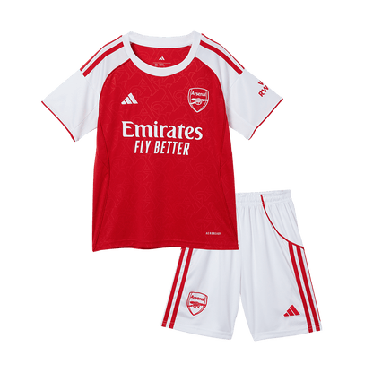 Arsenal Home Soccer Jersey Kit 2025/26 Kids(Jersey+Shorts)