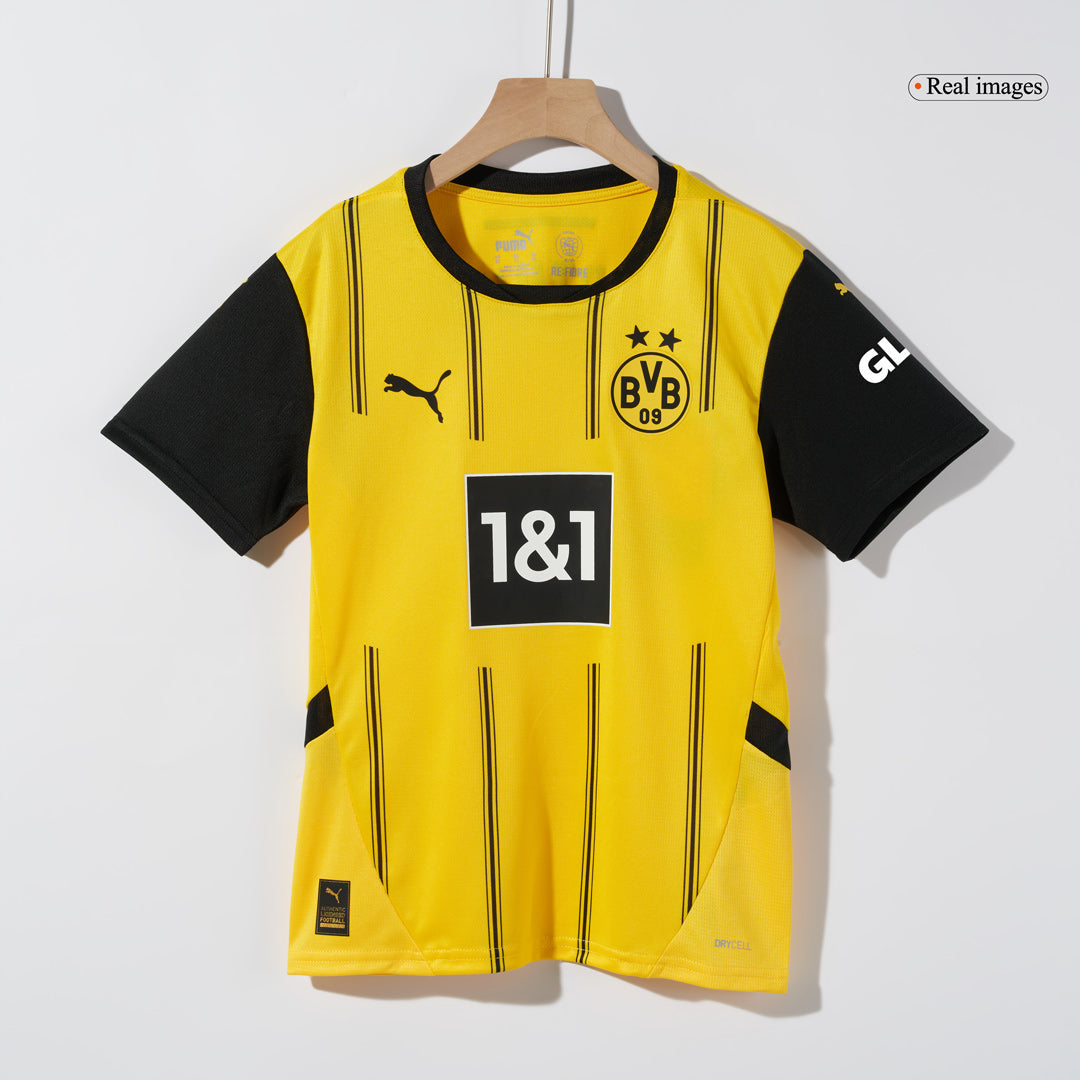 Equipaciones de fútbol de local del Borussia Dortmund para niños