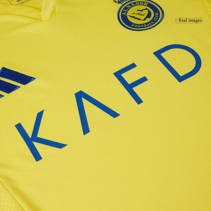 Gift-Al Nassr Home Soccer Jersey 2024/25
