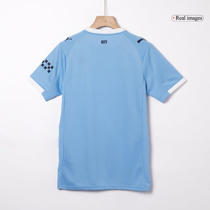 RODRIGO #16 Manchester City Home Soccer Jersey 2025/26 Blue Jersey - Club World Cup