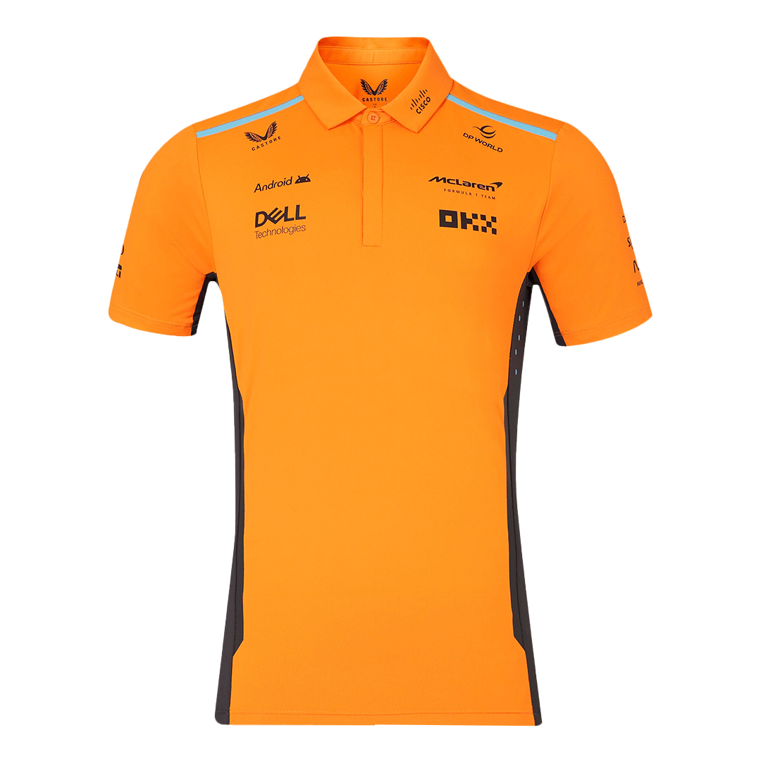 Regalo: Camiseta/Polo del equipo de carreras McLaren F1 2024