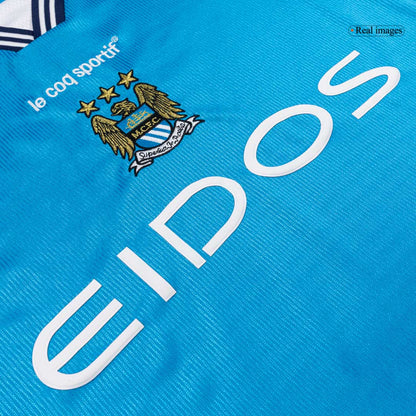 Camiseta Retro Fútbol Manchester City Local 1999/01