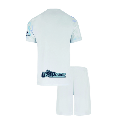 Equipación de fútbol de visitante para niños del Inter de Milán 2025/26