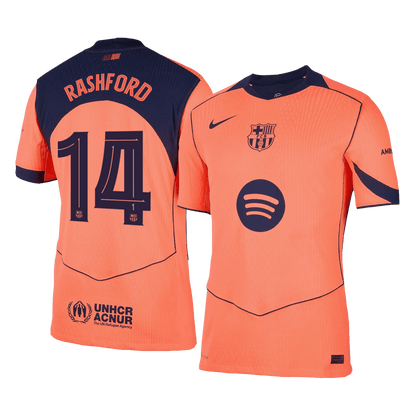 Barcelona Nogometni dres Tretji 2025/26 Authentic RASHFORD #14