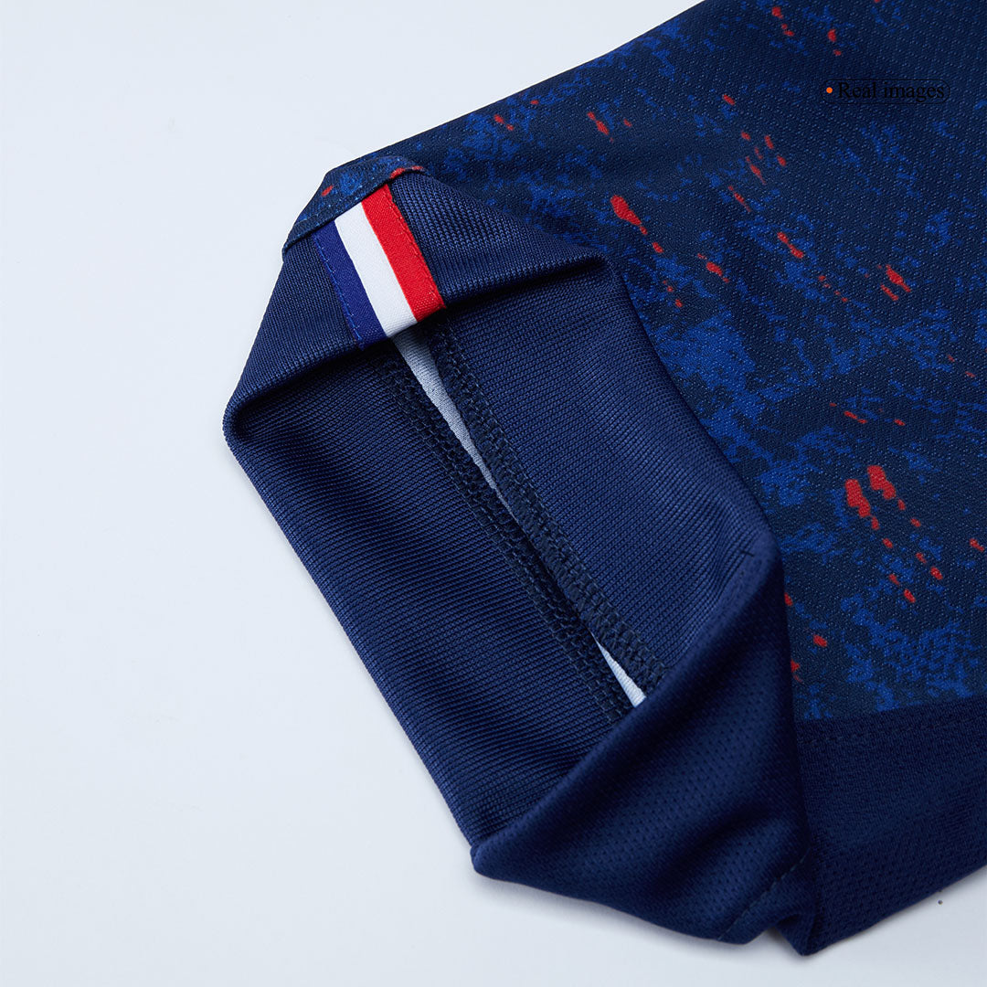 Men's France Home Soccer Jersey 2025 Blue - Women's Euro