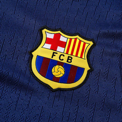 Chándal Barcelona con cremallera de 1/4 2025/26 azul marino