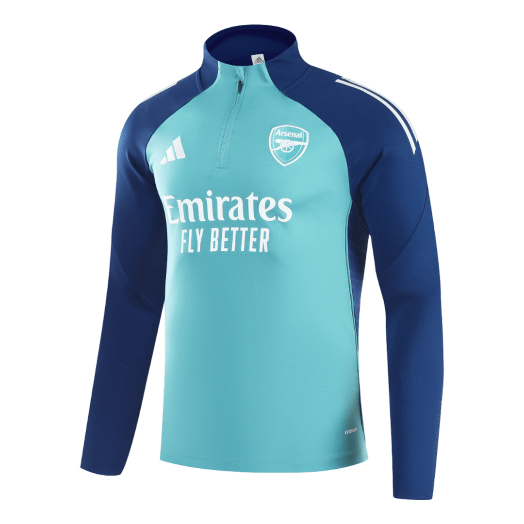 Arsenal 1/4 Zip Tracksuit 2025/26 Kids Green