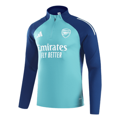 Arsenal 1/4 Zip Tracksuit 2025/26 Kids Green