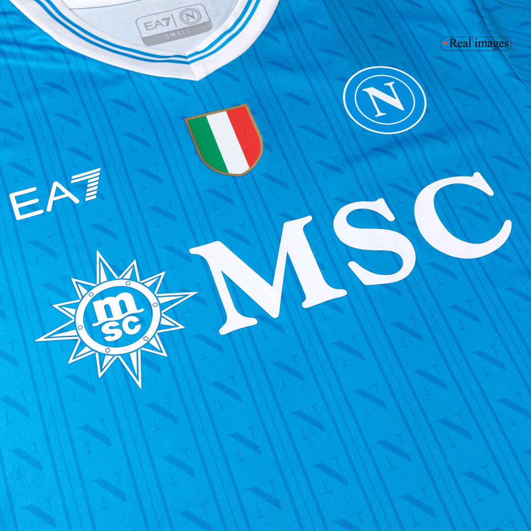 Camiseta de fútbol de local del Napoli 2025/26