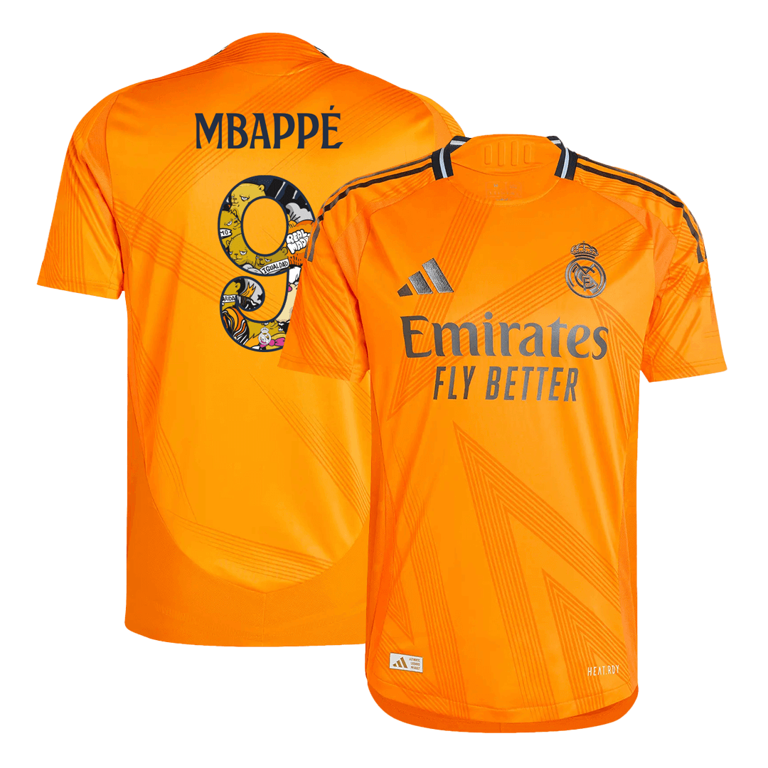 Real Madrid Nogometni dres Gostujo?i 2024/25 Authentic MBAPP¨¦ #9