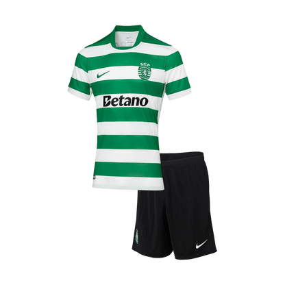 Domači otroški nogometni dres Sporting CP 2025/26