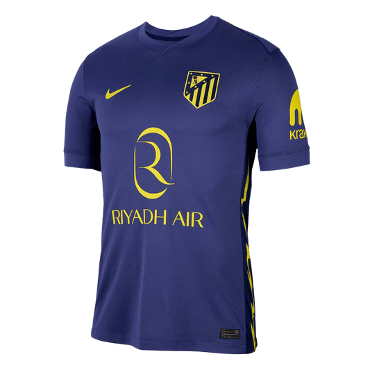 Atletico Madrid Soccer Jersey Away Custom Shirt 2025/26 Jersey